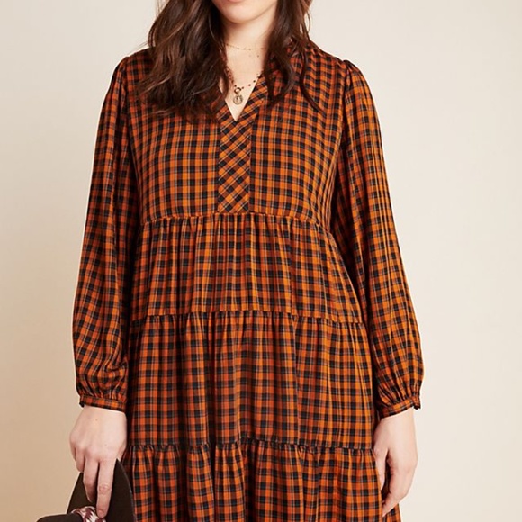 Maeve Dresses & Skirts - Maeve Women’s Gingham Dress, Size 3X